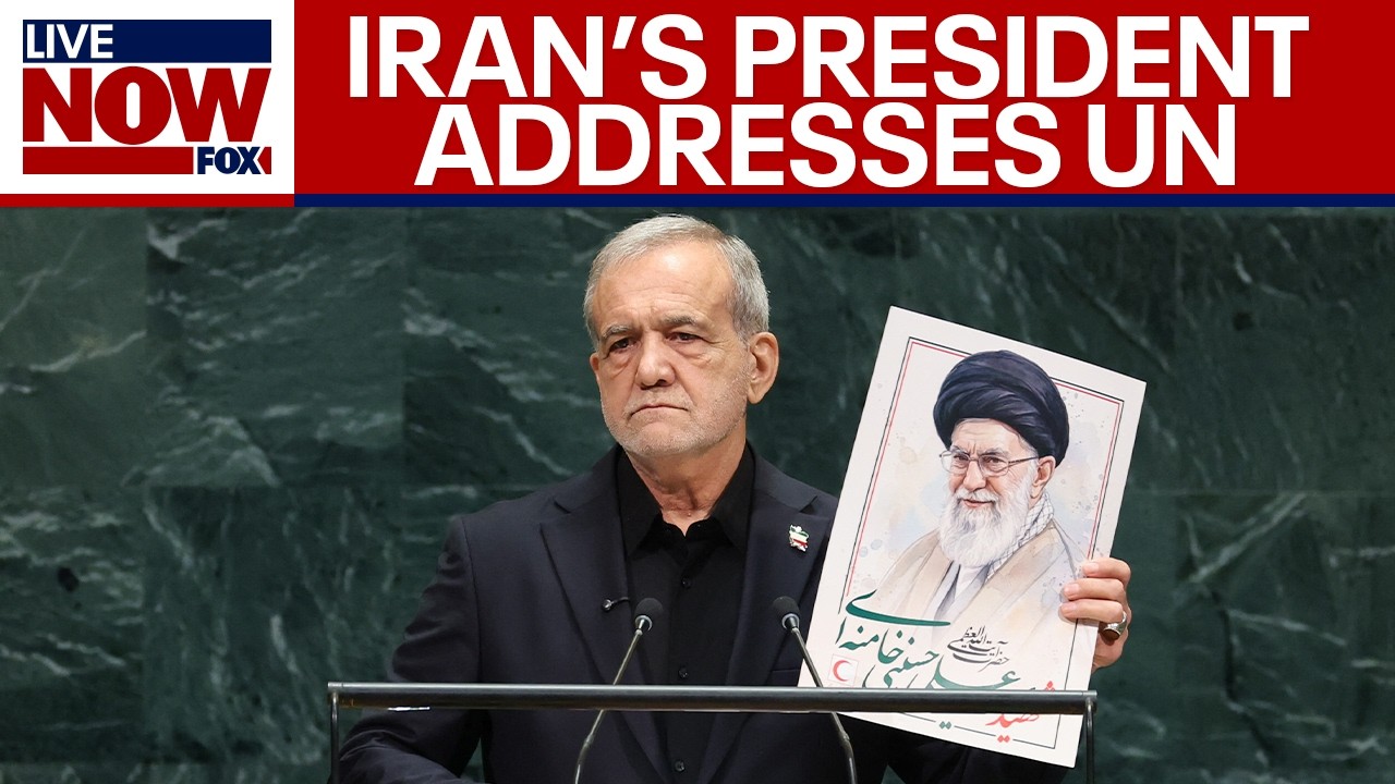Iran's president addresses the UN General Assembly