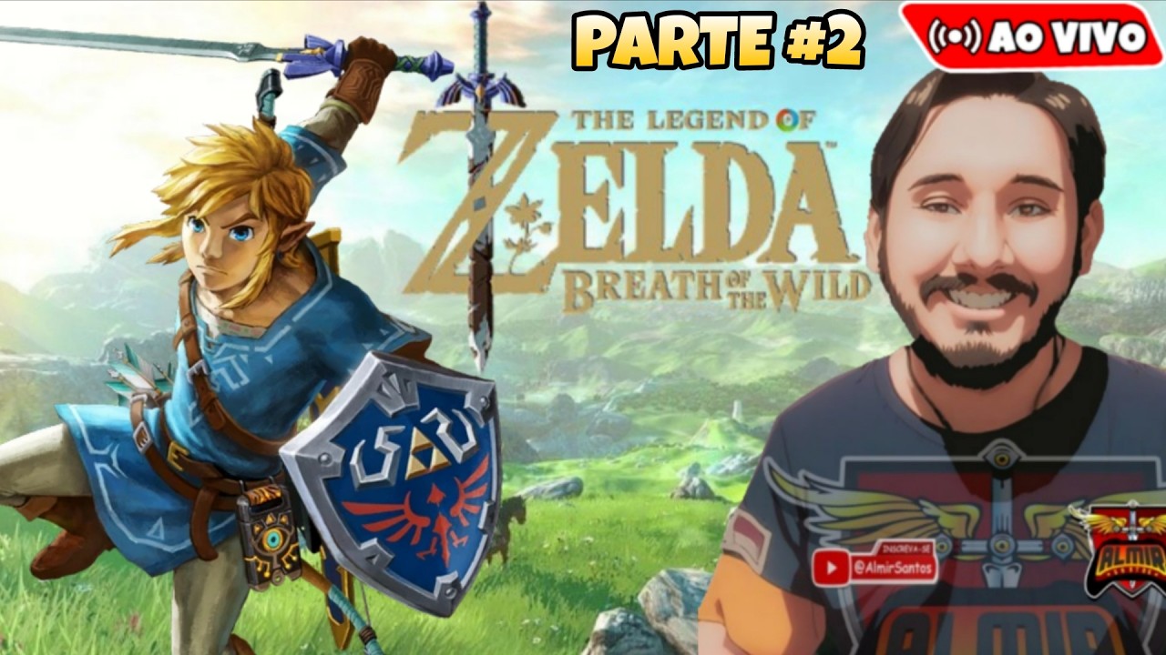 The Legend of Zelda: Breath of the Wild - Parte 2 - Direto do Nintendo Switch - Ao Vivo