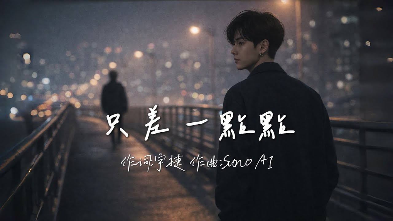 (Demo) 只差一點點 『我們像兩條平行線沒有交叉點一步太遠 不想再留下遺憾…』 【動態歌詞Lyrics】