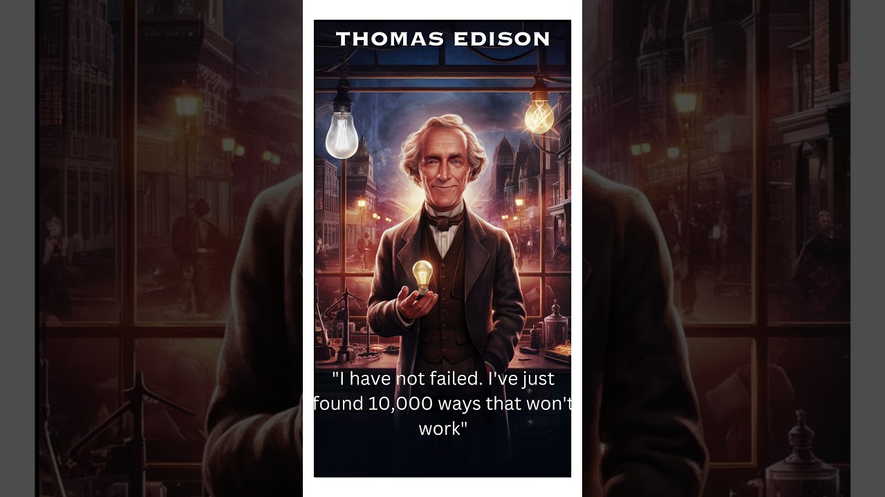 Famous Quotes   Thomas Edison #inspirationalquotes #motivation #thomasedisonquotes #thomasedison