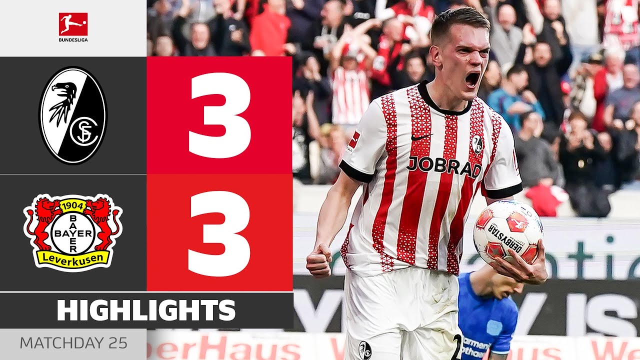 Late Equalizer Earns Point! | SC FREIBURG - BAYER 04 LEVERKUSEN | Highlights | MD 25 &ndash; Bundesliga