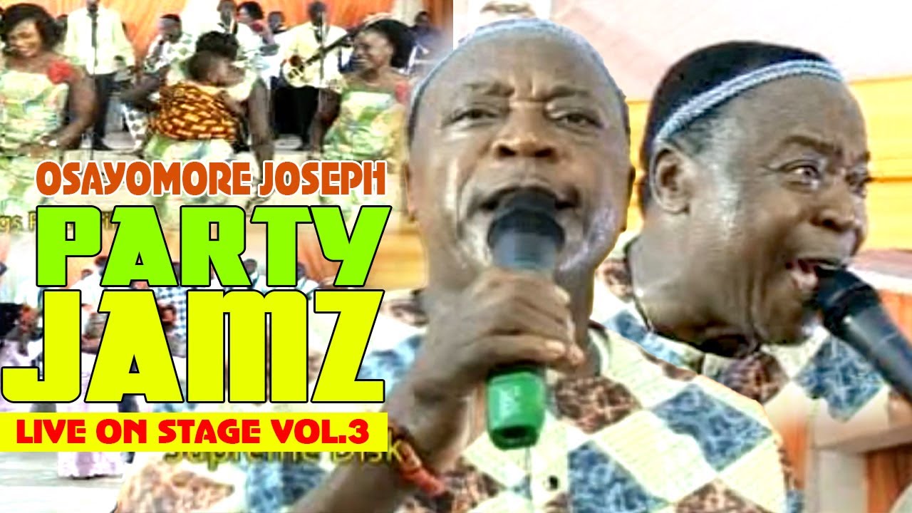 AMB. OSAYOMORE JOSEPH [PARTY JAMZ] BENIN MUSIC VIDEOS LIVE ON STAGE VOL.3