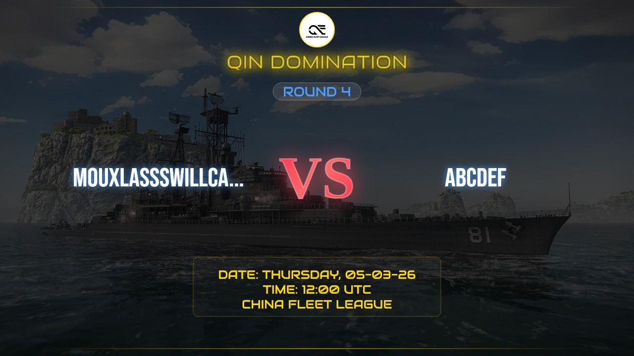 QIN DOMINATION || R4 || MATCH 2 ||  MOUXLASSSWILLCARRY VS ABCDEF