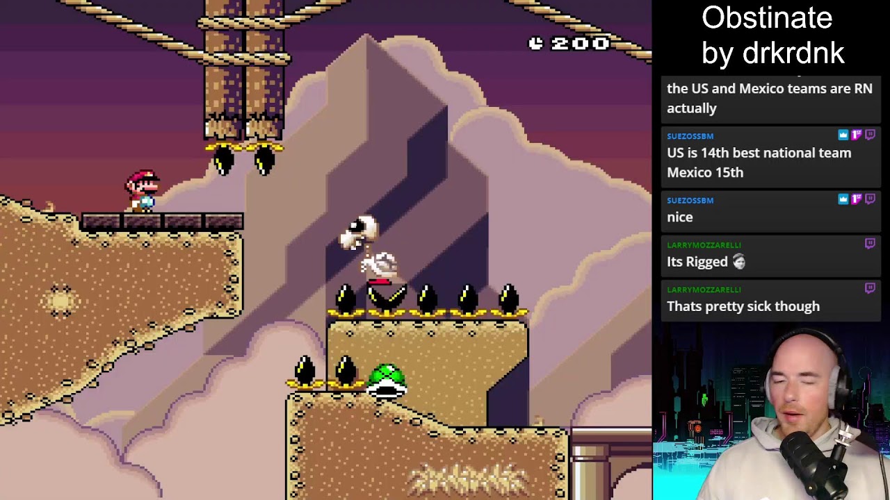 Gaining Marth XP then Mario Kaizo