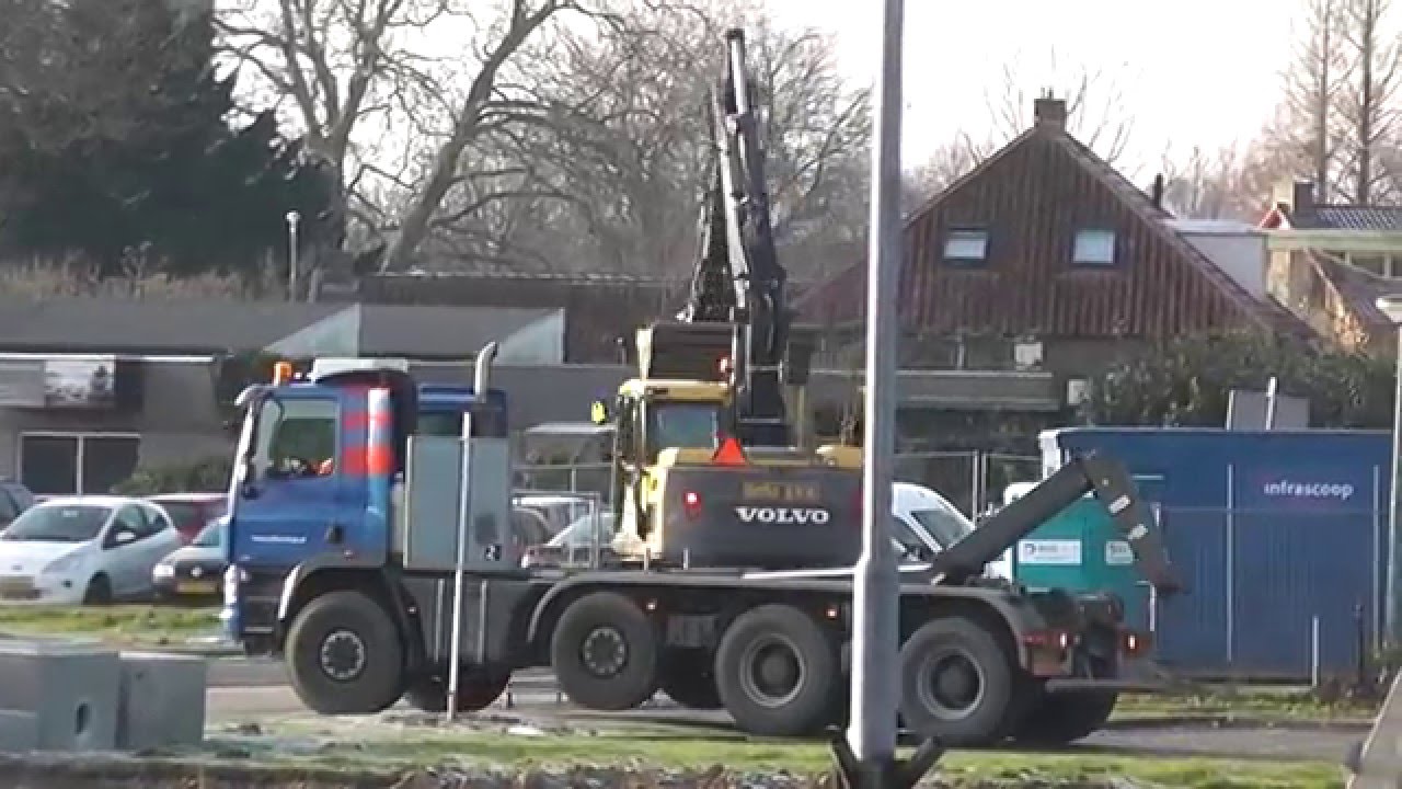 Oostflank Wijchen deel 7 / inrichten bouwterrein Infrascoop