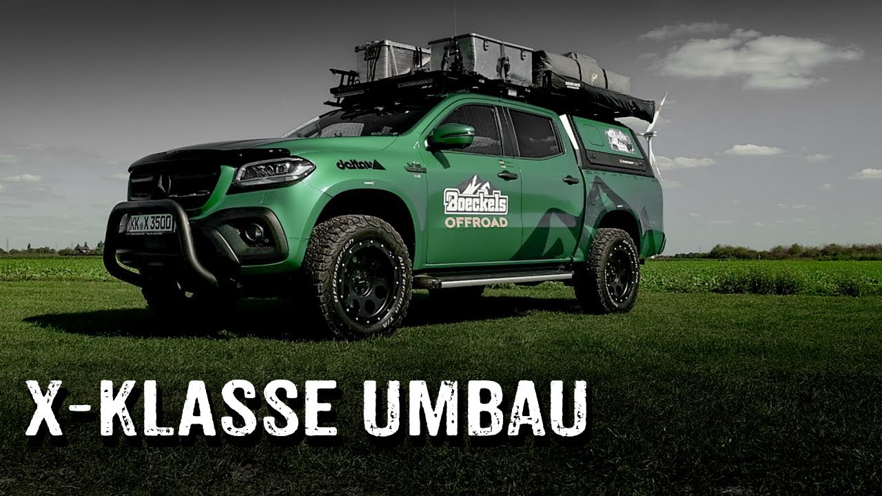Mercedes X-Klasse Umbau Deluxe zum Offroad-Camper [301]