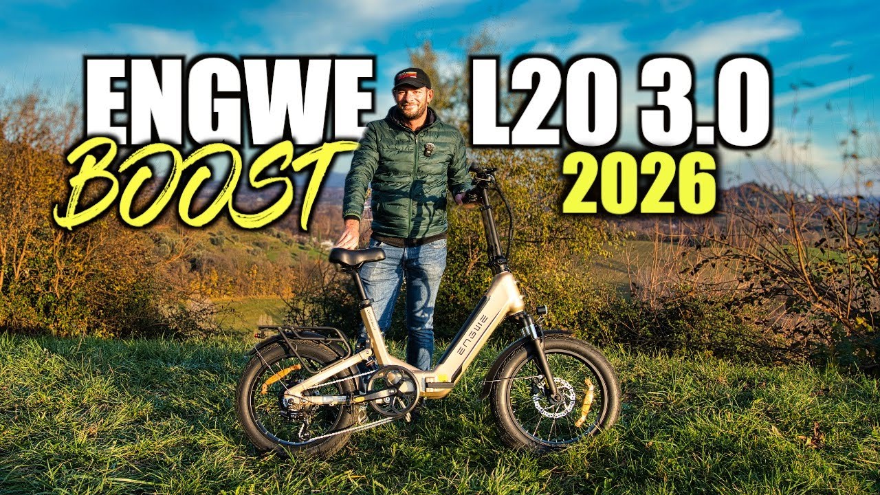 ANTEPRIMA MONDIALE  la NUOVA ENGWE L20 3.0 BOOST 2026 ! INCREDIBILE !
