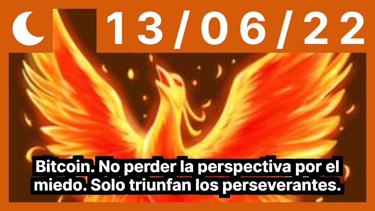 Bitcoin. No perder la perspectiva por el miedo. Solo triunfan los perseverantes.