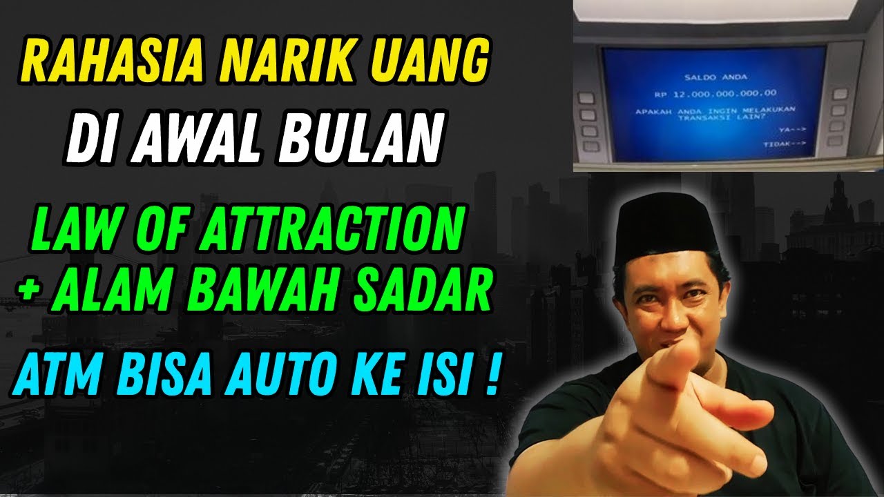 Buka Rahasia Tarik Uang di Awal Bulan! ATM Bisa Terisi Sendiri dengan Teknik Ini!