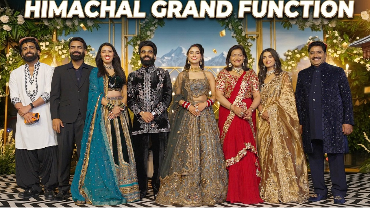 Himachal ki Grand Reception || Full Vlog