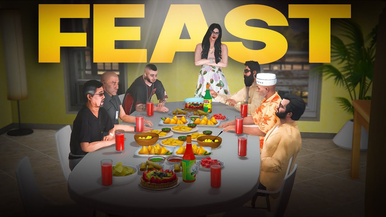 IFTAR FEAST | GTA 5 GAMEPLAY