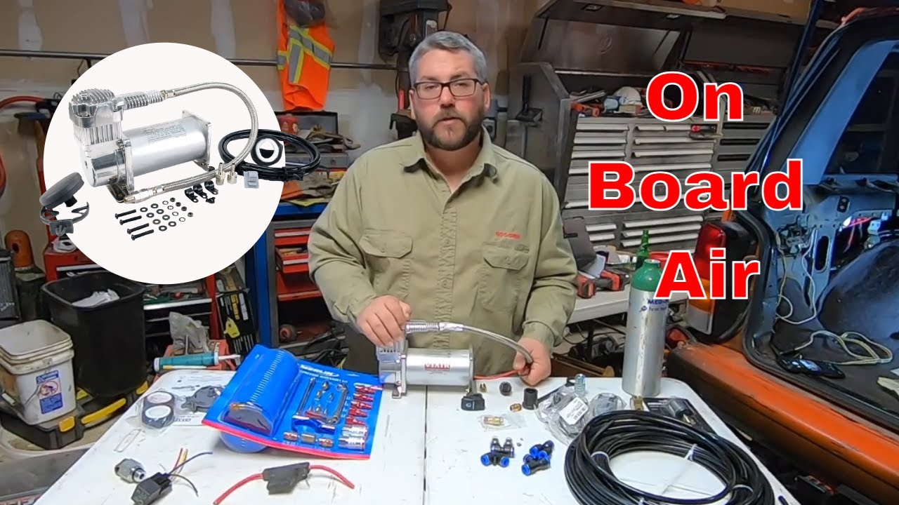 Easy DIY Viair On Board Air Compressor System For My XJ