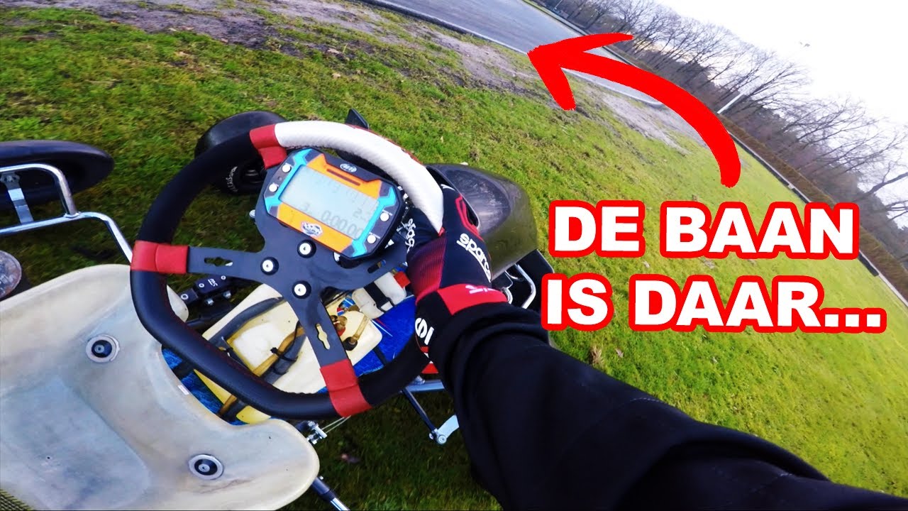 EERSTE KEER trainen met de PROKART! Circuit Park Berghem