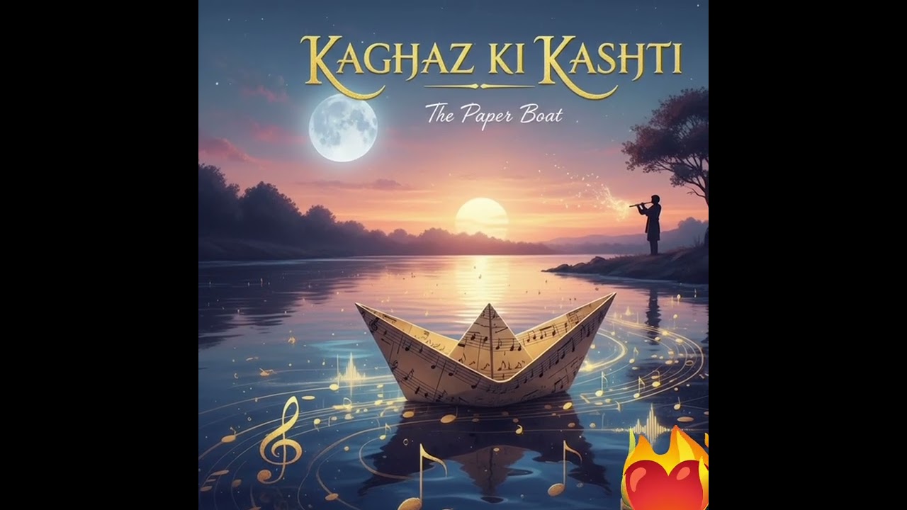 Bachpan ki woh ameer baarish, aur meri kaghaz ki sasti kashti.❤