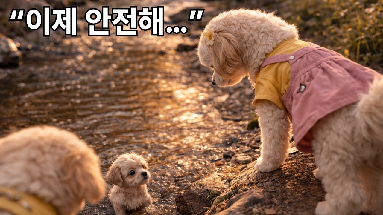 구조된 아기, 이제는 가족입니다 🤍 | 말티푸 가족의 따뜻한 밤/Cute Puppy Moments │ Funny & Heartwarming Dog Videos