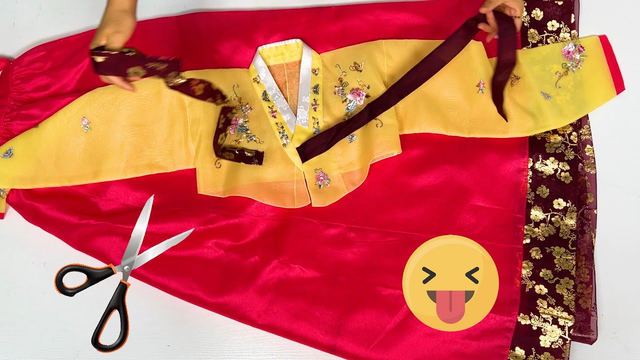 [DIY] Я только что порезал 30-летнего ханбока... / Ты только посмотри. Происходит нечто удивительное