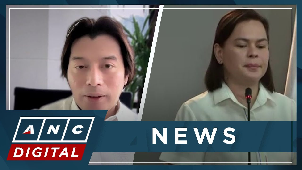 Poa: Best to answer fund misuse allegations vs VP Duterte at court of law or impeachment | ANC
