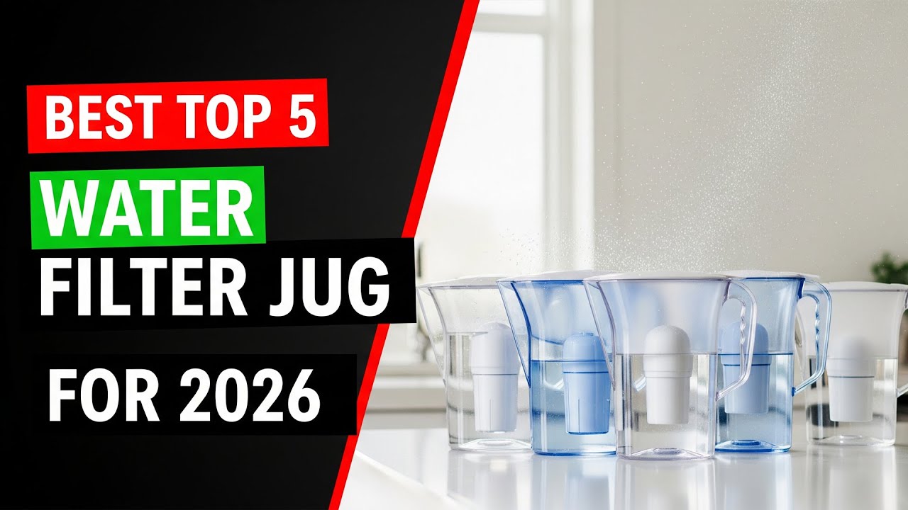 Best Top 5 Water Filter Jug For 2026 | Top 5 Must-Have Kitchen Essentials