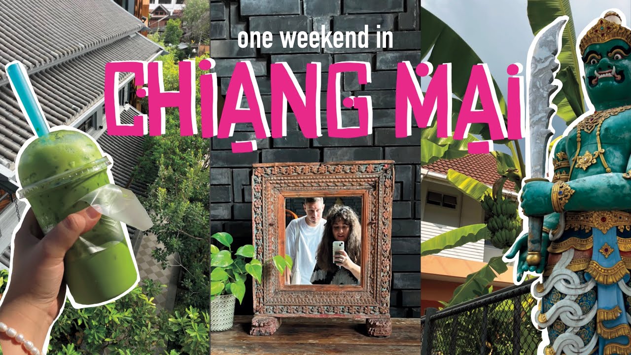 Chiang Mai Weekend 🇹🇭 | Jing Jai Market | Kalm Village | Street Food | Thailand Vlog