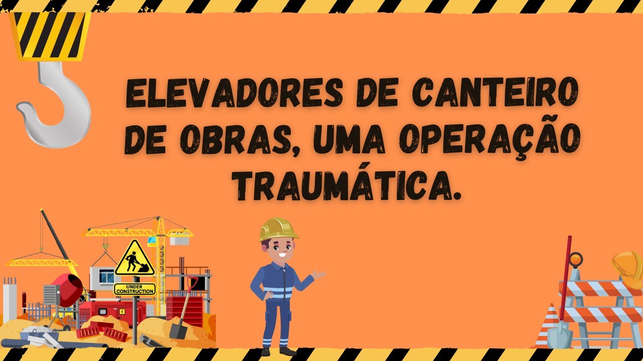 Trauma na opera&ccedil;&atilde;o de elevador cremalheira