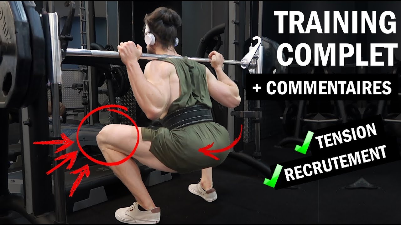 Fessiers et Quadriceps  | Entrainement avec commentaires (Sage Ep. 11)