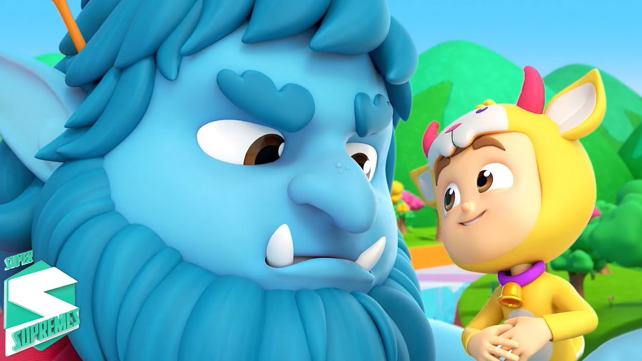 Üç Billy Keçi Gruff Okul Öncesi Çizgi Film + Daha Animasyonlu Video Çocuklar İçin