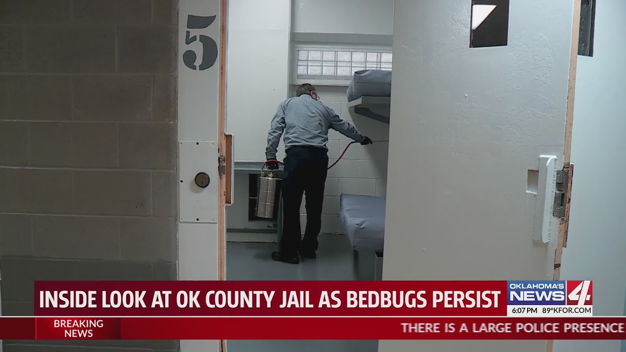 Inside look at OK County Jail as bedbugs persist
