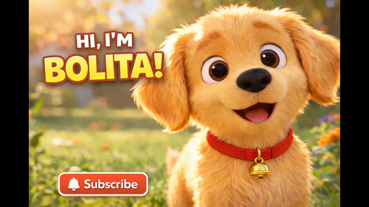 Hello, I'm Bolita the Happy Pup 🐾 Meet My Buddy Bolita | Fun Songs for Toddlers