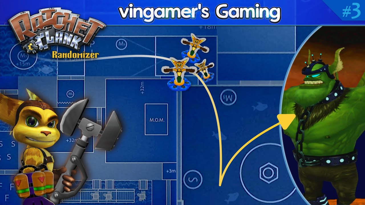 "Snagglebeast 'n' Sequence Break" — Ratchet & Clank Randomizer Mod - 3