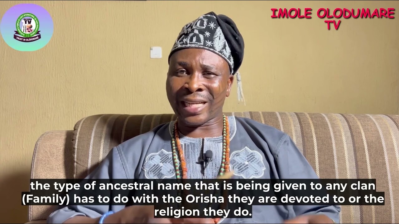 PATAKI ORUKO JIJE (IMPORTANCE OF NAME)