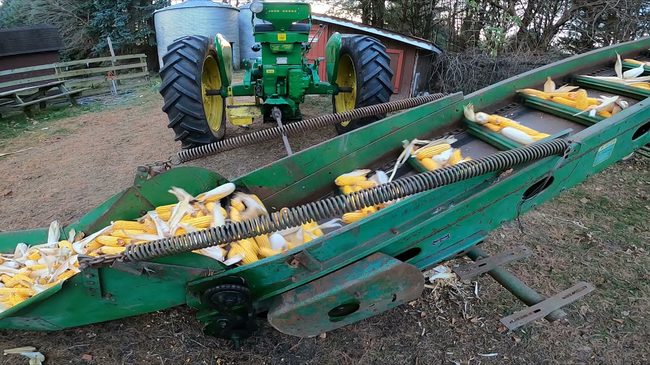 Corn picking from fall 2020