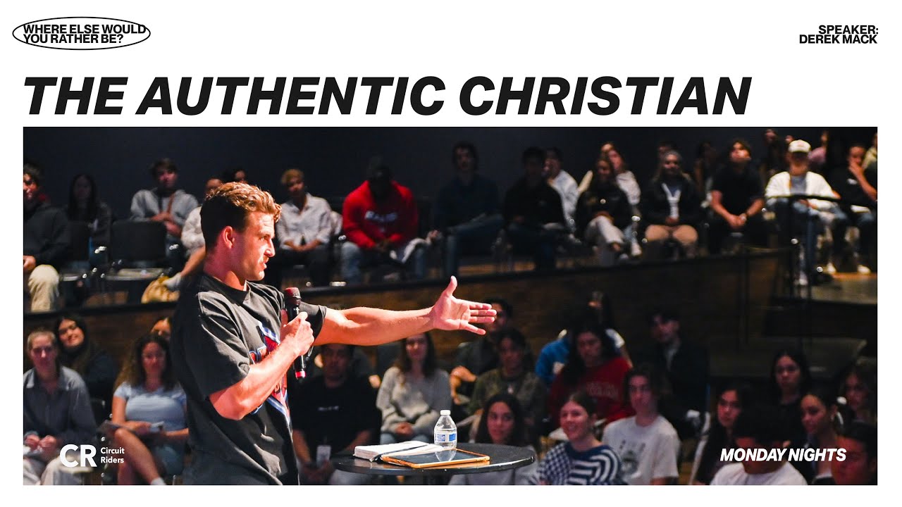The Authentic Christian - Derek Mack | Worship By Olivia, Josh & Eileen | CR Monday Nights