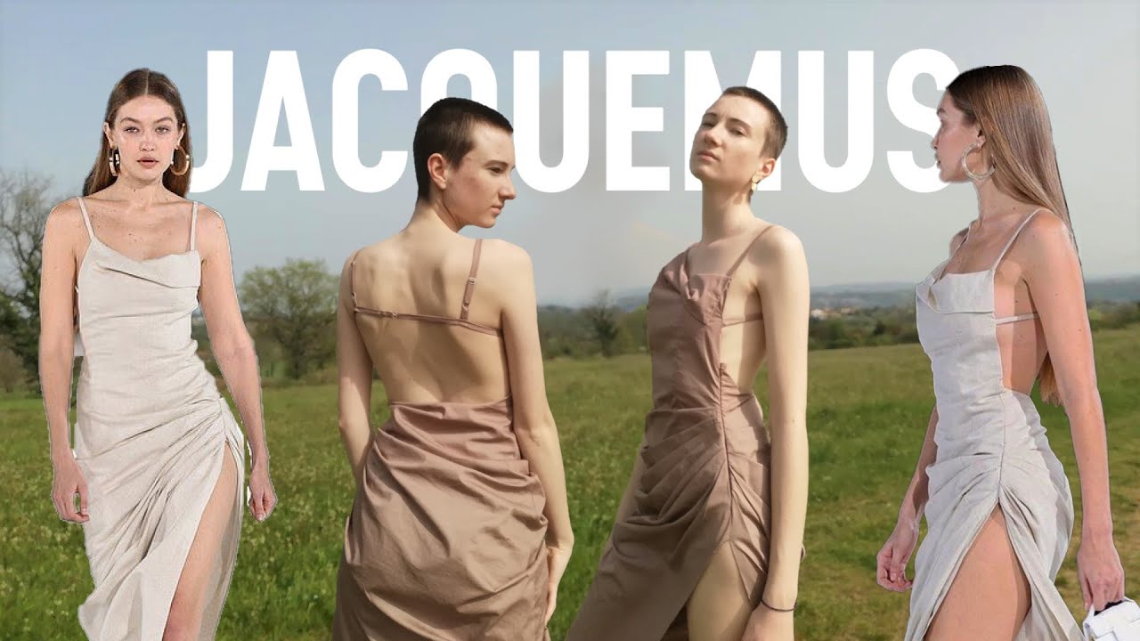 Robe Saudade JACQUEMUS (tuto + patron)✨