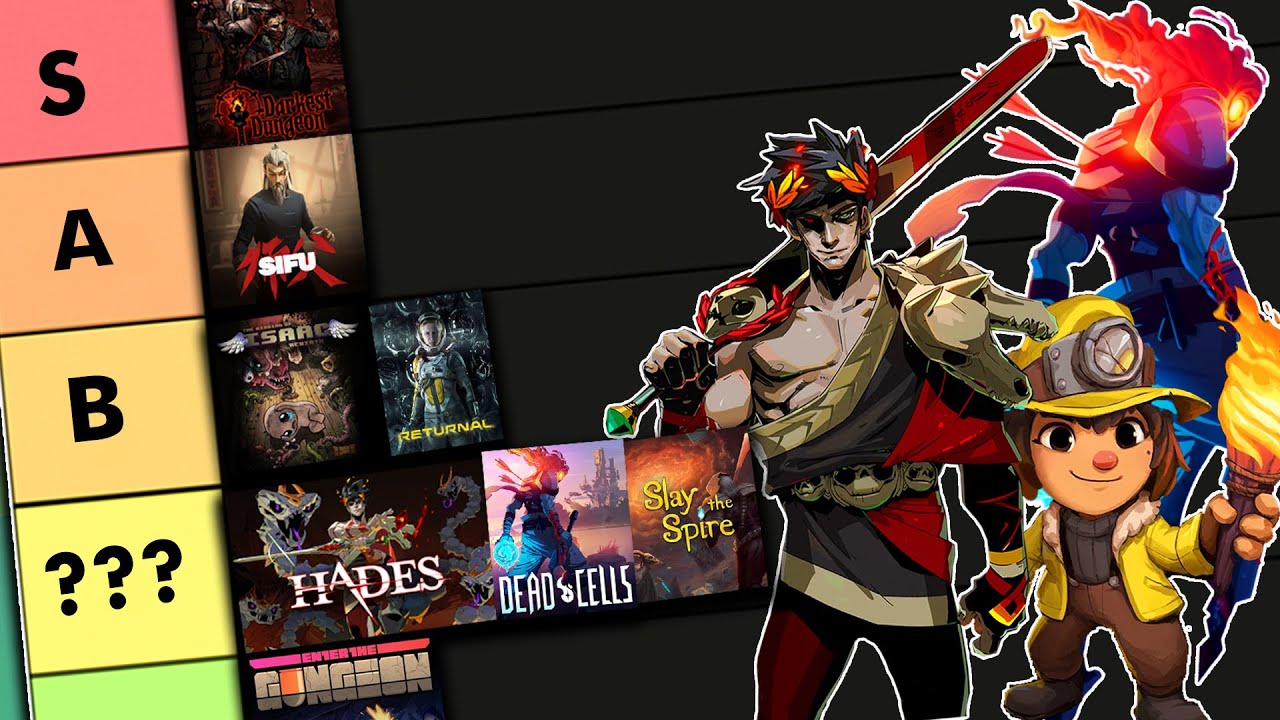 Ranking the BEST Roguelite Games EVER