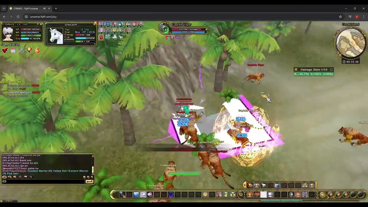 Flyff Universe Psykeeper HnR on Tigar
