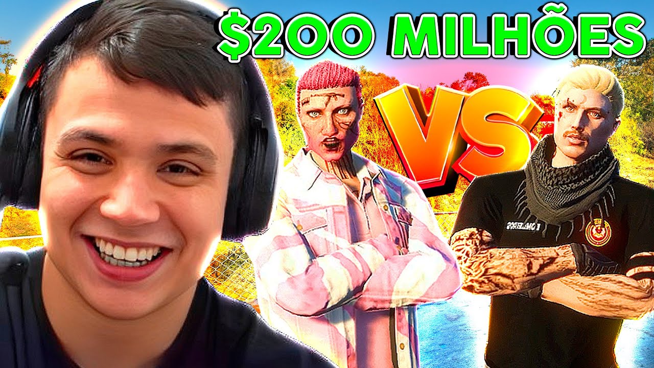 X1 VALENDO $100 MILHÕES no GTA RP! (Paulinho o LOKO)