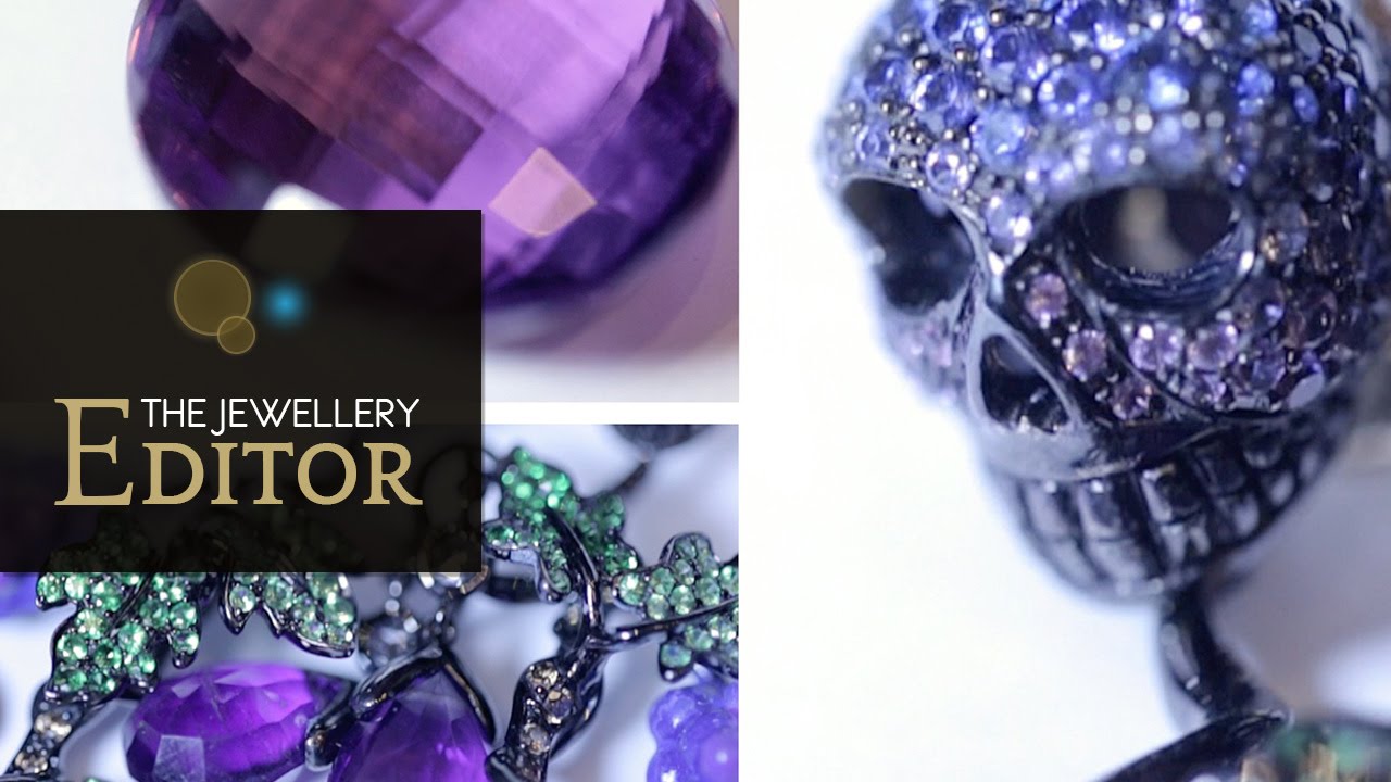 Stunning coloured gemstone earrings from Lydia Courteille, Chopard and De GRISOGONO