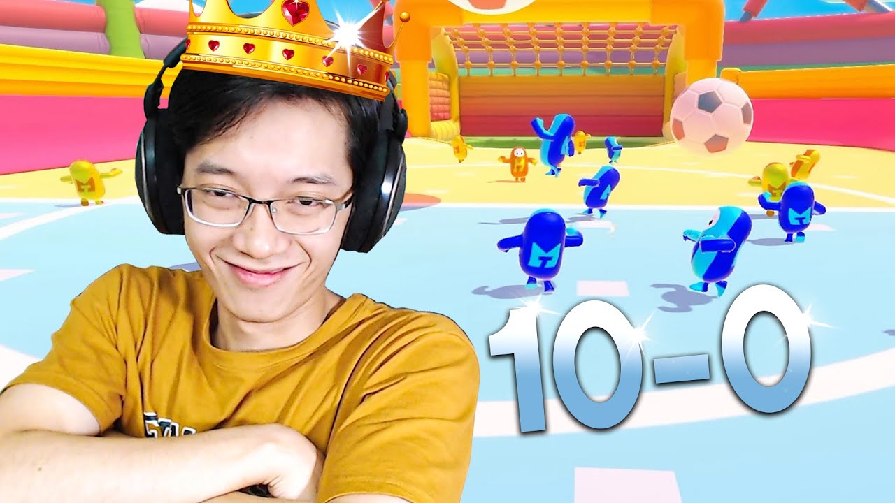 Tui là VUA BÓNG ĐÁ thực sự trong Fall Guys!!