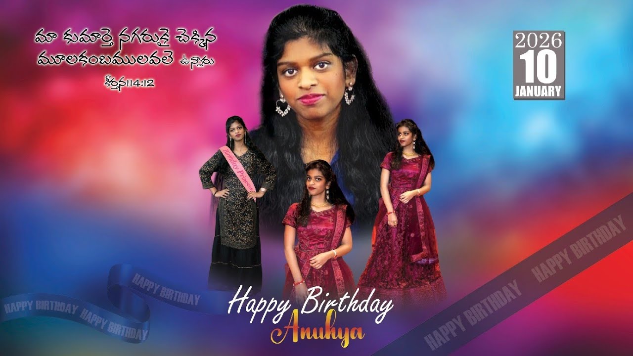 ANUHYA's Birthday celebration 