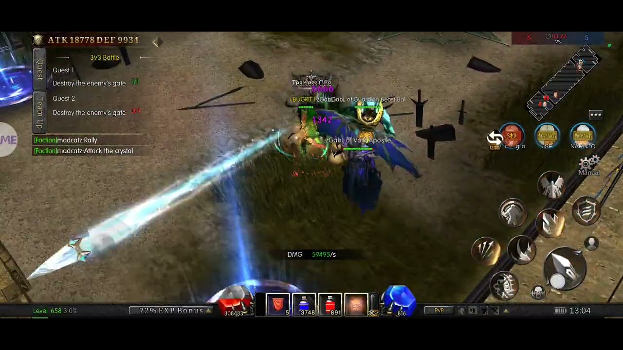 MU MONARCH SEA PVP 3V3 2/11/26 AGI ELF S527 😁👌