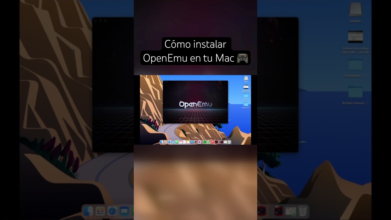 Instala OpenEmu en tu Mac y juega cl&aacute;sicos 🎮 #OpenEmu #MacGaming #RetroGaming #EmuladoresMac #apple