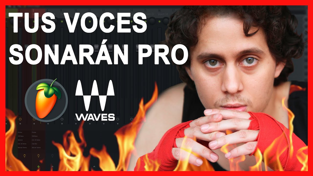 🌶Como MEZCLAR VOCES de RAP en FL Studio 20 (Cadena de plugins Waves)