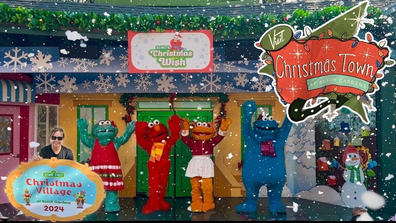 Experience the Magic of Busch Gardens Christmas Town!