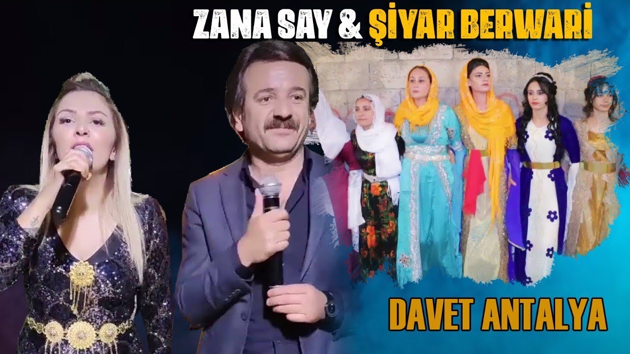 Zana Say - Şiyar Berwari  - Harika Antalya  Düğünü / Segavi/ Delilo / Govend.