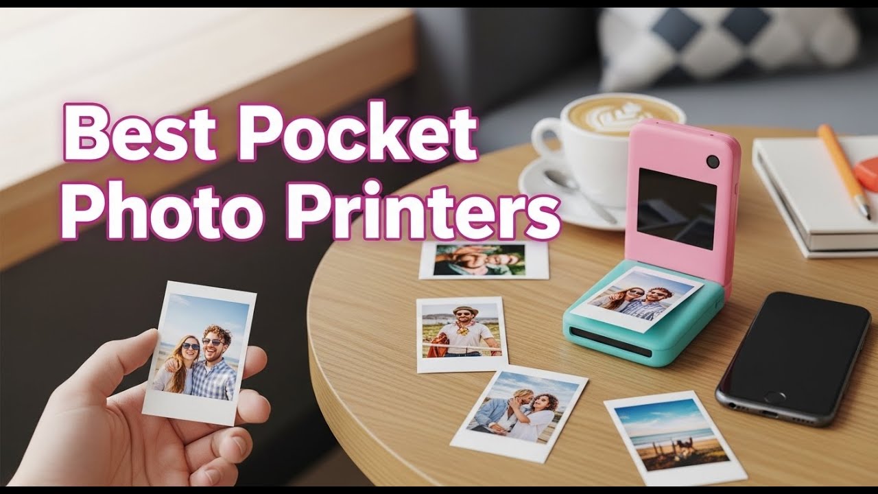 TOP 5 Best Pocket Size Photo Printers Print REAL Photos Anywhere — No Computer Needed 📷
