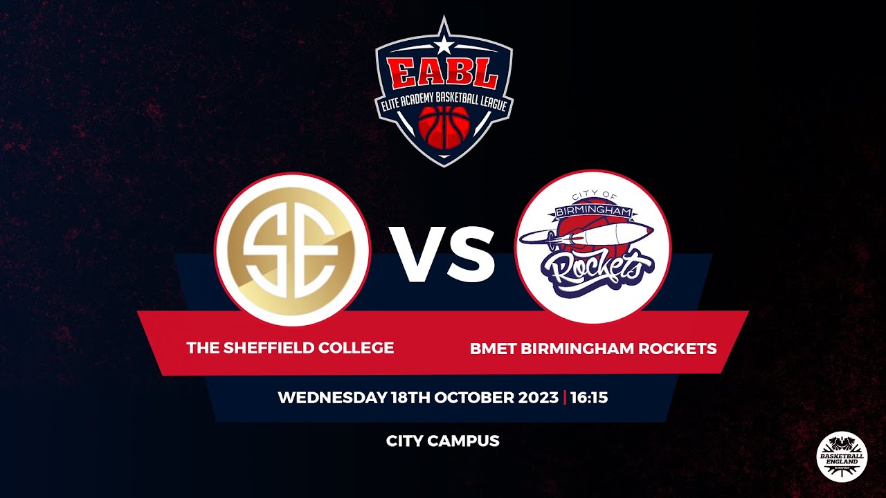 EABL: The Sheffield College v Birmingham Met - 18.10.23