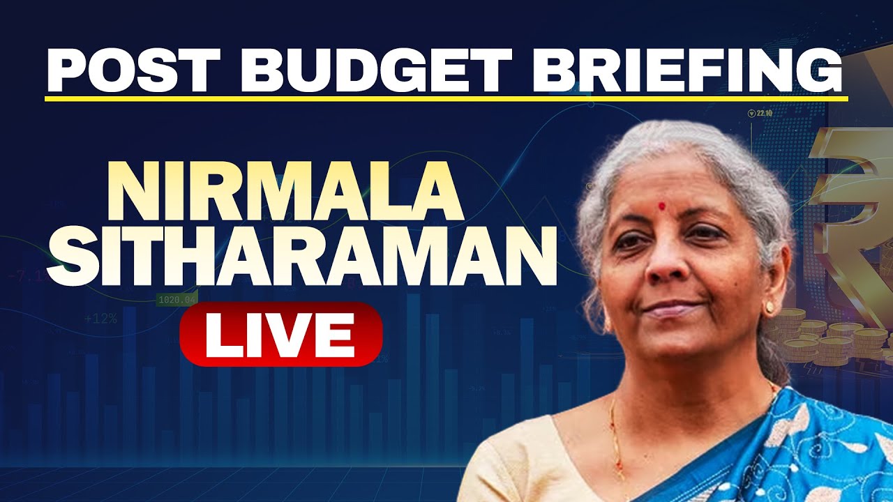 LIVE: Union Budget 2024 | FM Nirmala Sitharaman Addresses Media Post Budget