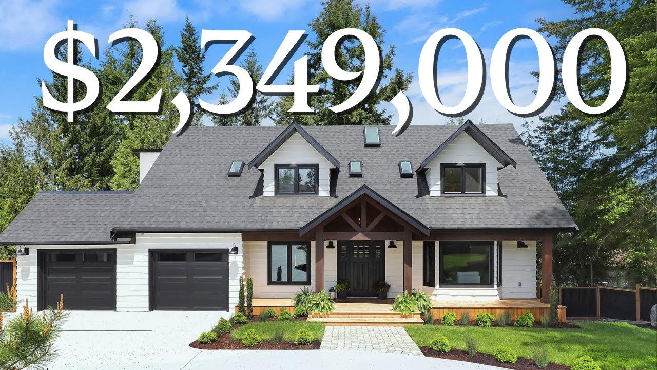 Luxury $2.3M Home Tour in Qualicum Beach, Vancouver Island – Stunning Coastal Property