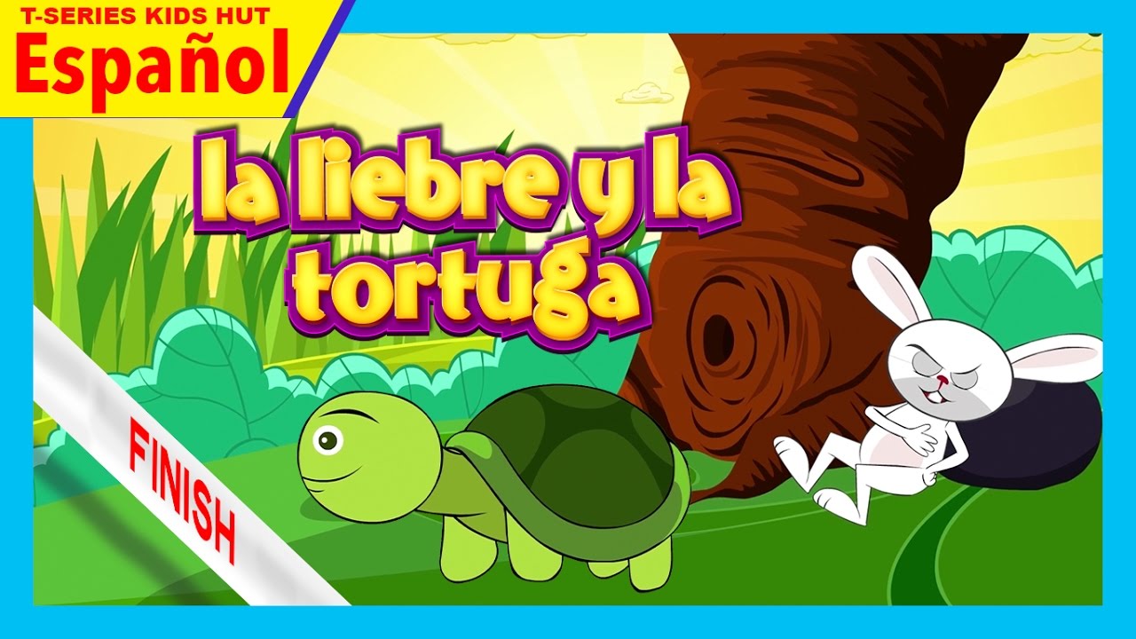 la liebre y la tortuga | historias español | cuentos cortos | Historias morales para niñas