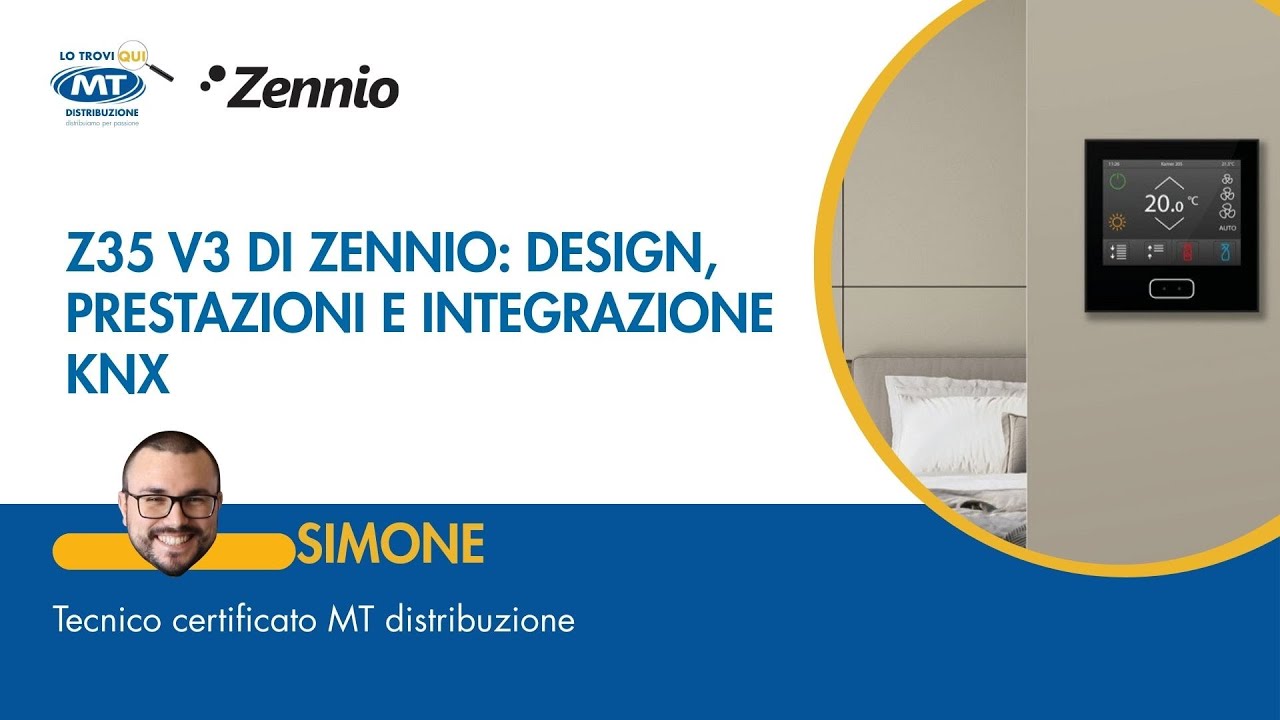 Z35 v3 di Zennio: design, prestazioni e integrazione KNX